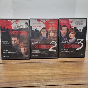 Set of 3 DVDs Above Suspicion Sets 1-3